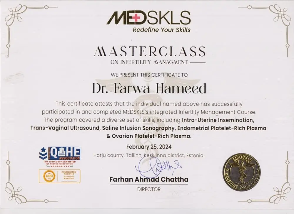 MedSkills - Infertility Management II - Additional Medical Training and Certification